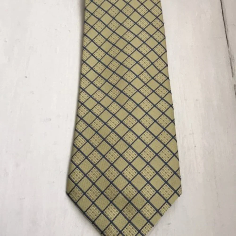Vintage Paco Rabanne Paris yellow Men’s tie